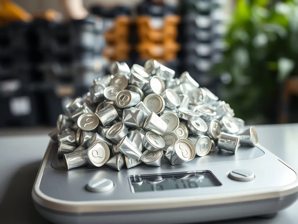 Ile kosztuje kilogram puszek aluminiowych?