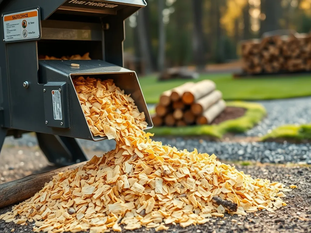 Maszyna do rozdrabniania drewna – rodzaje, jak wybrać?